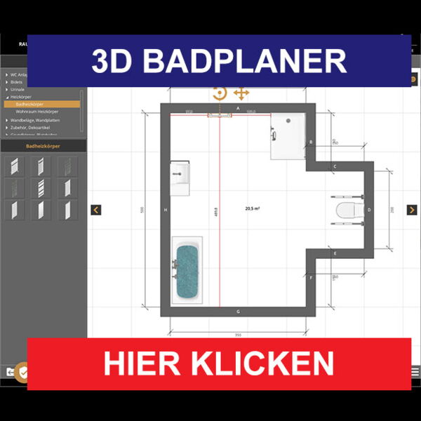 3D Badplaner
