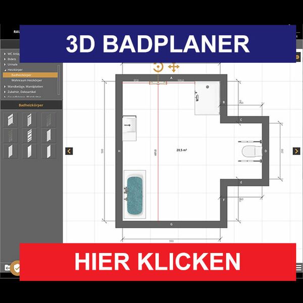 3D Badplaner
